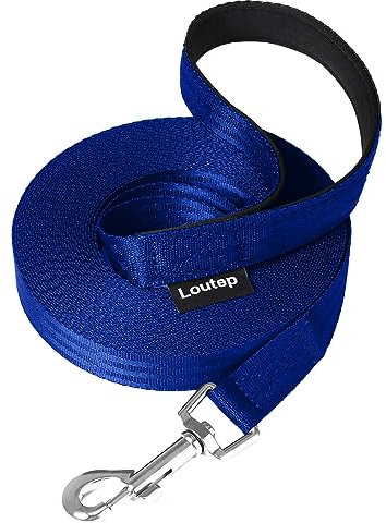 Loutep Schleppleine Für Hunde Lange Leine 3m 5m Schleppleine 10m Für Hunde 15m 20m 25m 30m Hundeleine Für Kleine Mittel Große Hund Langlaufleine Wasserfest Leicht Laufleine
