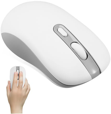 OSALADI Ratón Recargable Ratón Inalámbrico para Portátil Portátil para Ordenador Sensibilidad Ajustable