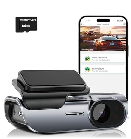 UHD 4K 3840 * 2160P Dash Cam For Cars,built in WIFI Car DVR Camera Video Drive Recorder Dashcam Registrar Black Box,24 Hour Monitoring Night Vision