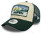 New Era Aspen Cap Kappe Truckercap A-Frame Snapback verstellbar Snowboard Berg beige grün - One-Size