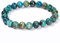 Joyas Minerales Chrysokoll-Armband – 100% echte Natursteine | Bequem & elegant | Elastische koreanische Schnur | Inkl. Geschenkbox (Chrysokoll, 10mm)