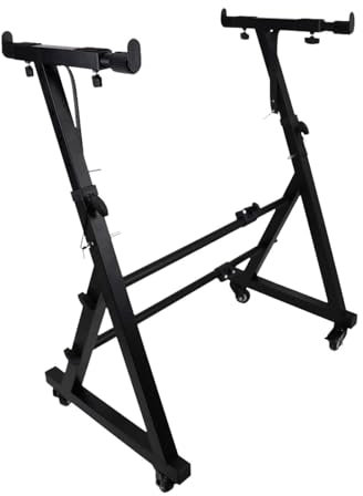 MagiDeal Keyboard Stand Sturdy Adjustable Z Styles for Electric Piano Digital Piano
