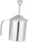 UTHCLO 400cc Edelstahl Milchaufschäumer Mit Doppel-lagen Filter Manuelle Milchaufschäumkanne Für Perfekten Milchschaum Für Zuhause Und Cafés