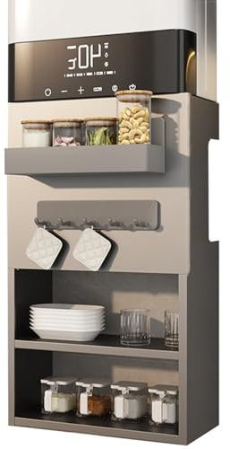 Magnetic Pipe Cover Bathroom Kitchen Gas Pipeline Concealer, For Meter Box Boiler Garage Office Craft Room,With Storage, Wall-Mounted Solution