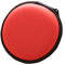 IWOWHERO Custodia Compatta per Auricolari con Chiusura Zip Protezione per Accessori per Borse e Rosso