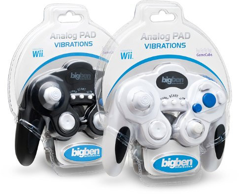 Manette analogique vibrante Gamecube compatible Wii