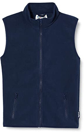 Playshoes Fleece Weste Unisex Kinder Outdoor-Oberteil, dunkelblau, 104