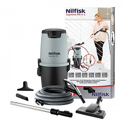 Nilfisk Advance all-in-1 Supreme 150 Wireless+ Lot complet avec aspirateur centralisé sans fil de type EU