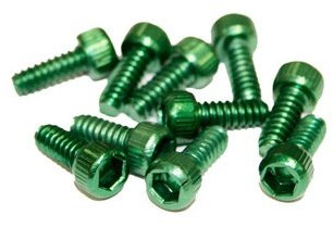 Reverse Escape Pedal Pin Set 16 Stück für EIN Pedal (Grün)