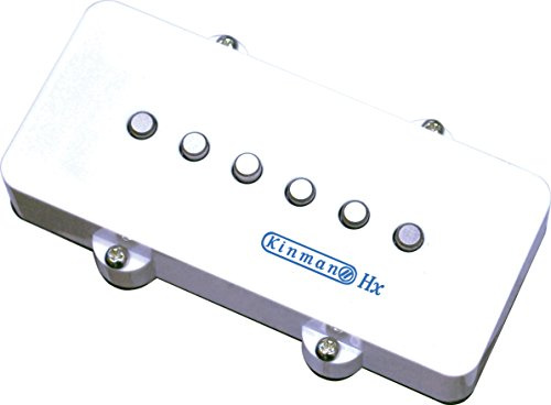 Kinman Pickup Pour Jazzmaster® - ThickMaster - Pickup Unique Pour Position Manche - Blanc