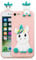 HopMore Compatible with iPhone SE 2020 / iPhone 7 / iPhone 8 Soft Silicone 3D Design Cute Funny Pattern Slim Slim Gel Case Cover for Girls Women - Pink Unicorn