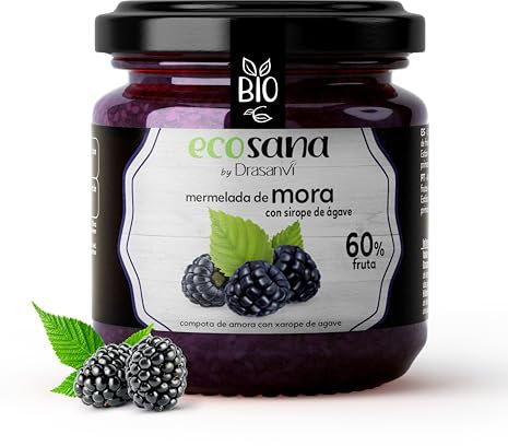 Drasanvi Mermelada Extra Mora S/Azucar Bio 260G Ecosana 260 g