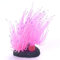 Podazz Erizo de mar Artificial, Adorno de Silicona para Acuario para Paisaje de pecera, decoración del Acuario,1 Paquete, Rosa