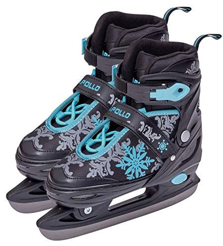 Apollo Ice Skates X Pro | verstellbare Schlittschuhe für Damen, Kinder und Jugendliche | schicke Eislaufschuhe Damen, 3 Größen (31 bis 42) | Schlittschuhe Kinder