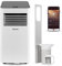 Devola 5-in-1 WiFi Air Conditioner 10000 BTU Portable Air Conditioning unit & 33L/day Dehumidifier, Air Con Unit For Rooms Up to 26m² | Dehumidifier Function, Fan Only Mode, Heating mode