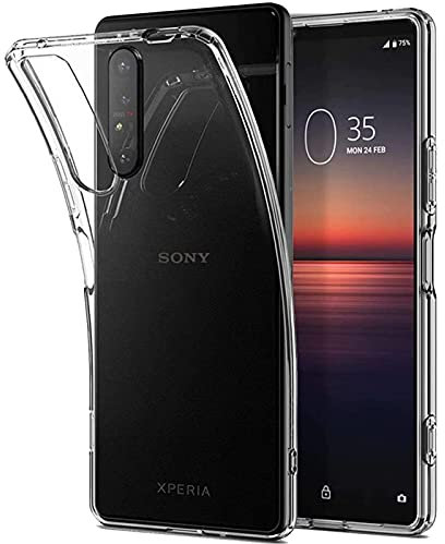 Mobile phone case for Sony Xperia 5 III Case, mobile phone cover for Sony 5 III case transparent thin clear silicone, transparent
