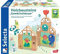 Selecta 62085 Tulips Garden, serre con mattoncini in legno, 34 pezzi