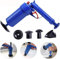 MantraRaj Drain Plunger Toilet Plunger Kitchen Sink Sewer Dredge Tool High Pressure Air Drain Pump Pipe Dredge Tools Drain Cleaning Tool with 4 Suckers for Kitchen Bathtub Shower Sink Plunger