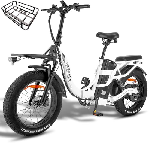 Fafrees F20 X-MAX E Bike Klapprad Ebike 20 Zoll 1440WH für Erwachsene [ Offiziell ] 65N.m Ebike Fatbike Damen Herren 48V 30Ah Akku, E Mountainbike, Elektrofahrräder 150kg, elektrisch Fahrrad 25°