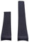 MENGXIU MENGKE Wasserdichte Uhr Armband kompatibel mit TAG HEUER Riemenuhr Zubehör Gummi-Männer-Uhr-Band kompatibel mit Tager Silikon 22 24mm Uhrenarmband(Black Band,22mm With Mark)