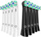 10er IO Aufsteckbürsten Kompatibel mit Oral B iO 3/4/5/6/7/8/9/10 Series Elektrischen Zahnbürstea, Aufsteckbürsten Kompatibel mit Oral b, IO Zahnbürste Aufsätze (Schwarz&Weiß)）