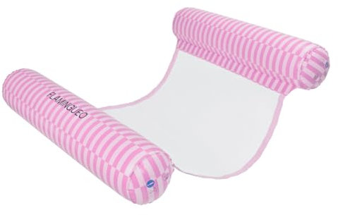 Flamingueo Bouee Piscine - Matelas Piscine, Hamac Gonflable, Bouée, Hamac Piscine, Tapis Flottant Piscine, Matelas Piscine Gonflable (73x16,5x115cm)