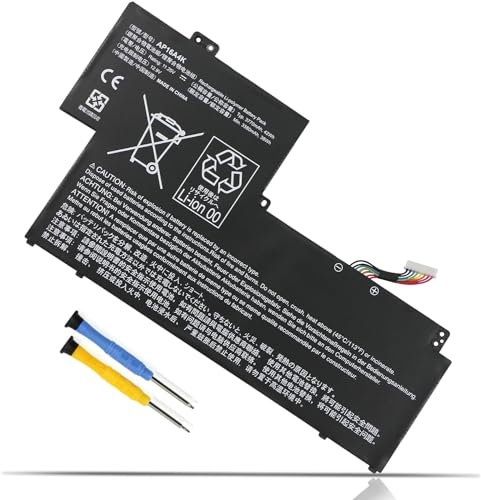 11.25V 42Wh/3770mAh/3-cell AP16A4K Laptop Battery Compatible for Acer Swift 1 SF113-31 Aspire One Cloudbook 11 AO1-132 AO1-132-C5MV AO1-132-C3T3 AP16A4K