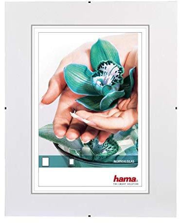Hama Rahmenloser Bildhalter Clip-Fix, 18 x 24 cm, Normal