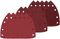 SKIL Klettschleifblatt-Set 15-teilig (Schleifpapier 102x151 mm, Körnung 60 / Körnung 120 / Körnung 180, für Schleifmaschinen 7207, 7208, 7220, 7226, 7250, 7260, 7261)