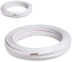 Par de tubos de cobre de 1/4 y 3/8 - 2 m - para acondicionamiento