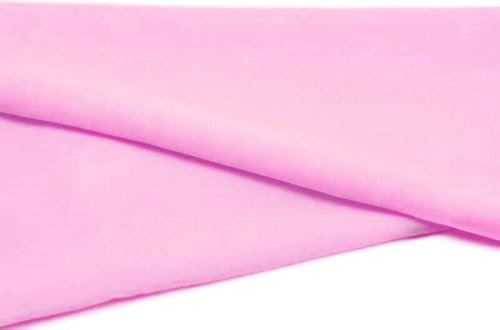 Chiffon Dekostoff/Meterware am Stück (Rosa)