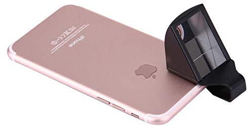 Lentille supplémentaire prisme rotation cadre photo 90° universel pour smartphone tablette Webcam