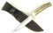 Muela MUE92894 Cuchillo a Lama Fissa,Unisex - Adulto, Marrón, un tamaño