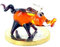 Wildschwein Miniatur - Mini Figur Schweinchen aus Glas - Setzkasten Vitrine Deko Glasfigur Wild Glastier Glücksbringer