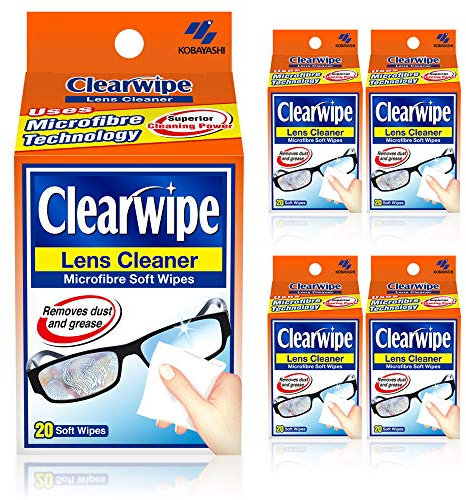 Clear Wipes Lens Cleaners Gravity Pack