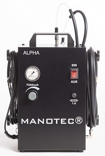 MANOTEC Bremsenentlüftungsgerät Alpha 5 | elektrisches Bremsenwartungsgerät, Made in Germany