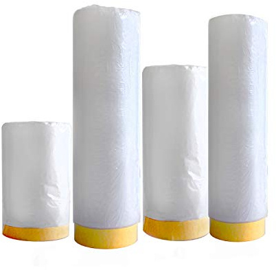 5x Abdeckfolie Malerkrepp Klebeband Abdeckband Masker Tape 550mm/33m Malerplane