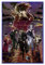Close Up JoJo's Bizarre Adventure Poster Group (94x63,5 cm) gerahmt in: Rahmen blau