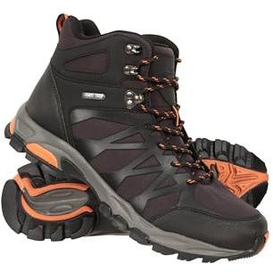 Mountain Warehouse Trekker II Mens Waterproof Softshell Boots - Phylon Midsole Shoes, Mesh Lined, Rubber Outsole Footwear - For Spring Summer, Travelling, Hiking
