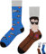 TODO Colours Lustige Socken mit Motiv - mehrfarbige, bunte, Verrückte für Herren und Damen (43-46, Flugzeug Socken)