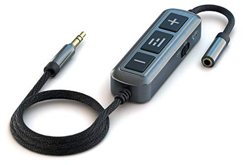 HELM DB12 AAAMP Mobile Headphone Amplifier, THX AAA Technology, Analog Amplifier, 12 dB Signal Boost,+6 dB Bass Boost, THX Certified, Male 3.5mm to Female 3.5mm Audio Jack