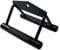 qibylift Deluxe LAT Pull Down Bar Strength Training Double D Handle Tricep V Shaped Press Down Bar with Rubber (Black)
