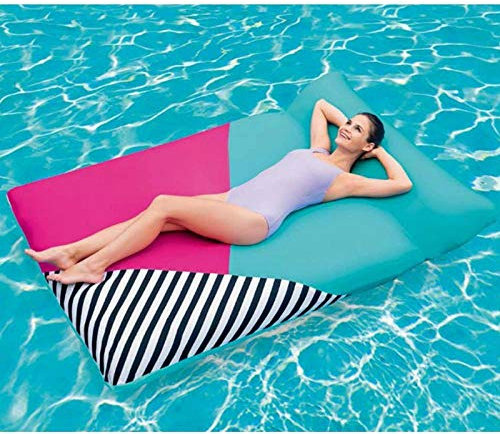 Riesige Bohnenbeutel Stuhl Floating Bohnenbeutel Faule Sofa Pool Bohnenbeutel Sofa-Stuhl (Kein Füller)-Aufblasbar 1_200 cm X 129 cm.