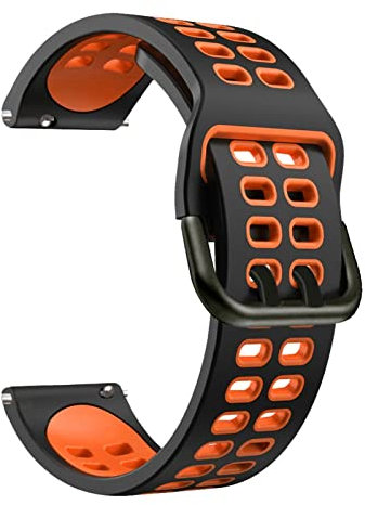 KAVJU Cinturino in silicone per TicWatch Pro 3/3 GPS LTE Smart Watch band 22 MM Cinturino da polso per TicWatch Pro 2020 S2 E2 Correa, Ticwatch Pro 3 LTE, agata