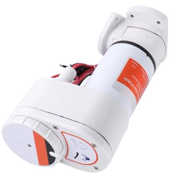 Manual to Electric Marine Toilet Conversion Kit, Backflow Prevention Device, Self Priming Design Marine Electric Toilet Pump for Yacht Marine Toilet (24V 10A Maximum Flow Rate: