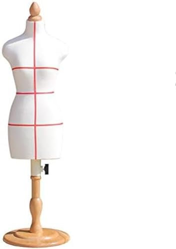 Schaufensterpuppe, Schneiderpuppe, Schneiderpuppe, Mini-Schneiderpuppe, Famale, Schneiderpuppen, Puppenkleid-Form, Display, Puppenhaus-Zubehör, Dekoration, Höhenverstellbare Schneiderpuppe,Teile E