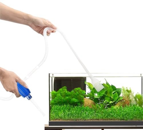 Fish Tank Cleaner Fish Tank Cleaner Vacuum Syphon Pump Cleaning Kit Hand Pump Siphon Gravel Cleaner No Need To Remove Fish Or Plants for Fish Tank Water Changing and Filter Sand Cleaning