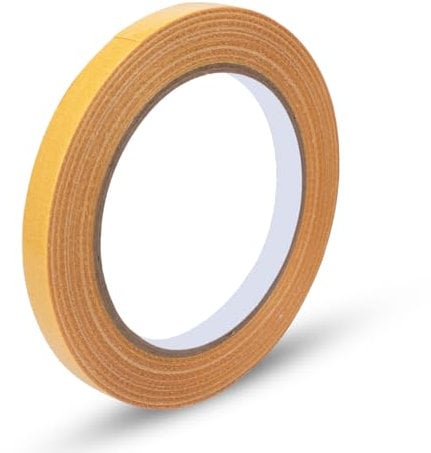 Innfeeltech 1 Rouleau de 10mm*20M de ruban adhésif double face pour moquette, ruban de montage large et résistant, ruban adhésif en tissu pour moquette murale.