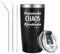 Livole Weihnachtsgeschenke für Männer, Chef, Kollegen, Bester Freund Geschenk Mann, Papa - Professioneller Chaos Koordinator - Lustige Chef Geschenke, Chef Tasse, 20oz 600ml Kaffeebecher to go Thermo