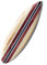 Seestern Sportswear Kühlschrank Magnet Deko Holz Surfboard 12,5cm Airbrush Surfen Wellenreiten /2452